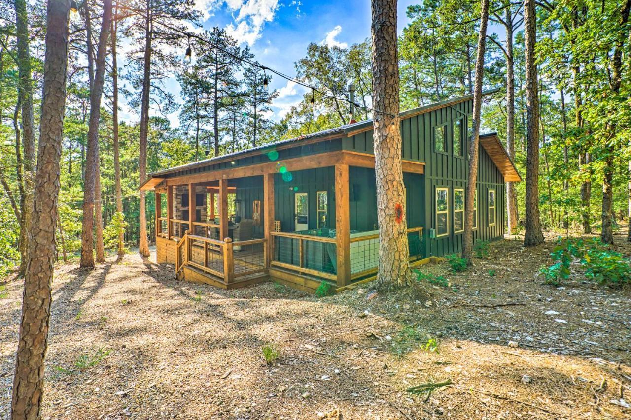 Chic Broken Bow Cabin With Hot Tub And Gas Grill! Ngoại thất bức ảnh